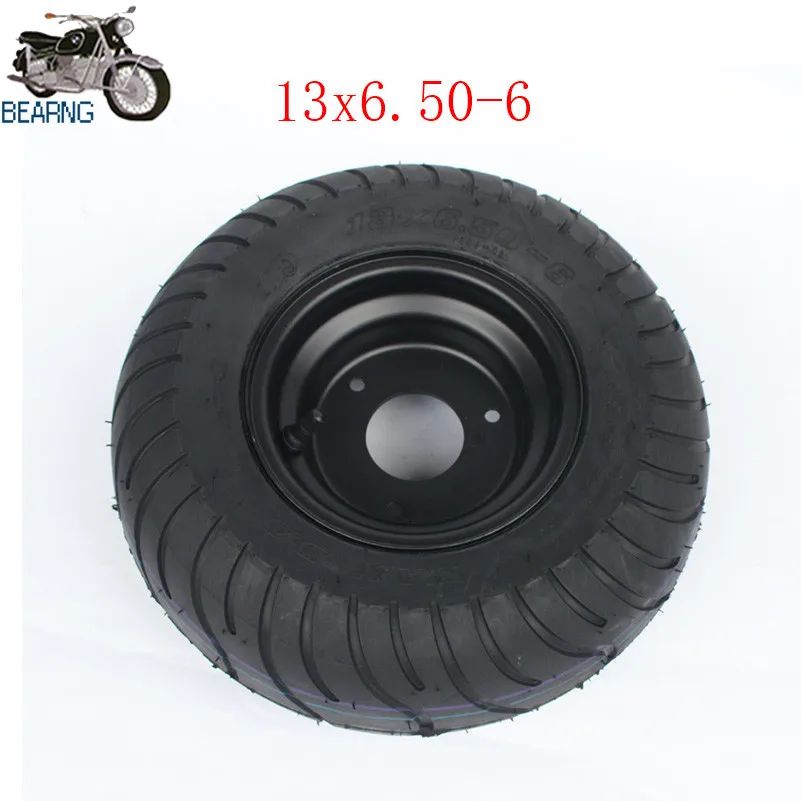Шина для картинга детская коляска ATV UTV 13X6.50-6 дюймов бескамерная шина колеса с