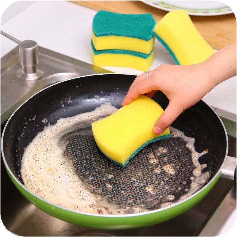 

Decontamination Cleaning Magic Sponge Dishwashing Scouring Pad Kitchen Tool