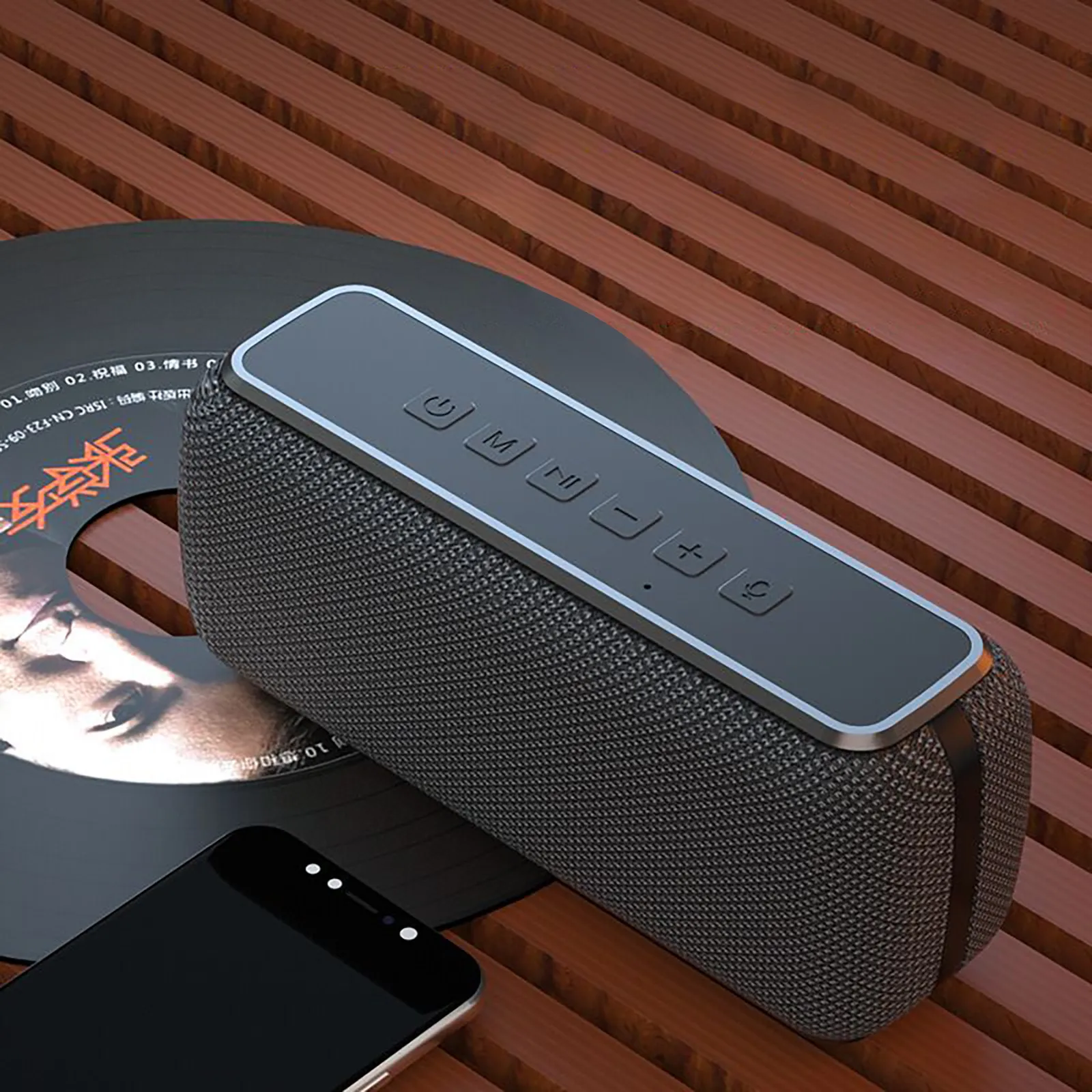 Портативная Беспроводная колонка 60 Вт Bluetooth 5 0 улучшенные басы 360 °