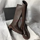 JAYHW новые черные коричневые высокие сапоги на высоком каблуке высококачественные женские сапоги до бедра на молнии до колена Модные женские рыцарские сапоги
