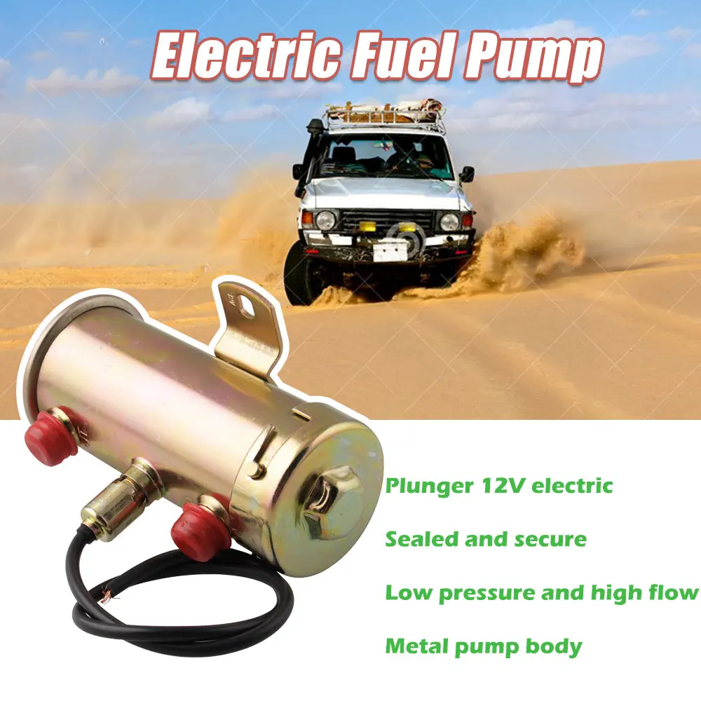 Электрический топливный насос низкого давления 12 В фасонный стиль дизель бензин