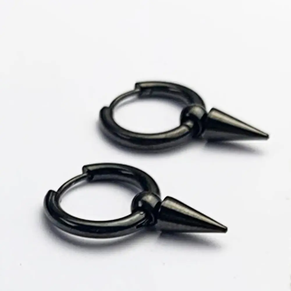Серьги-кольца с шилом для мужчин и женщин маленькие подвесные кольца из