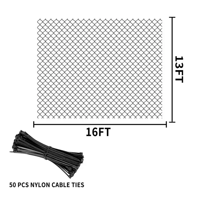 

Green Anti Bird Protection Net Mesh Garden Plant Netting Protect Seedlings Flowers Fruit Trees Vegetables Rodents Reusable Fence