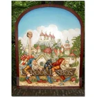 Полноразмерная квадратнаякруглая Алмазная 5D картина сделай сам, голландский парк Efteling, алмазная вышивка крестиком, стразы, декор FH212