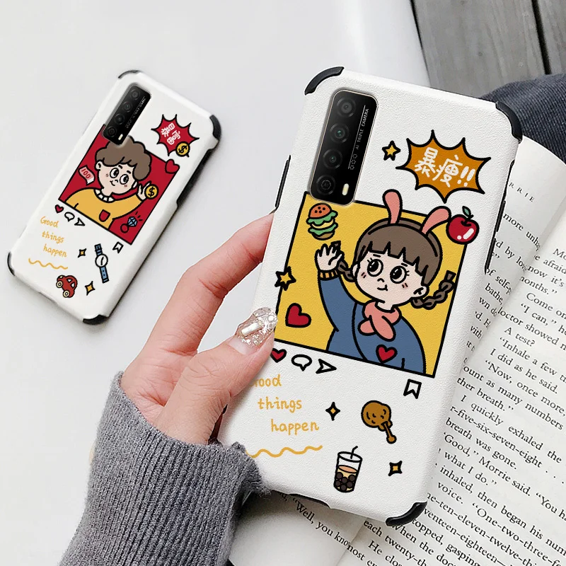 

Dream Come True Boy Phone Case For Huawei P Smart 2021 Y7A Liquid Silicone Cover