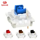 REDRAGON SMD RGB Outemu MX низкий профиль половина высоты 8,0 переключатель 3Pin клики линейная тактильная Механическая Бесшумная клавиатура красный переключатель