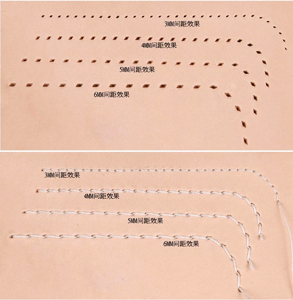 Baver черная сталь Кожа ремесло алмазное долото прострочка дырокол инструмент 3 мм 4