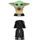 Звезда Дарт Вейдер ребенок йдас виниловая экшн-фигурка Коллекционная модель игрушки для детей подарок на день рождения