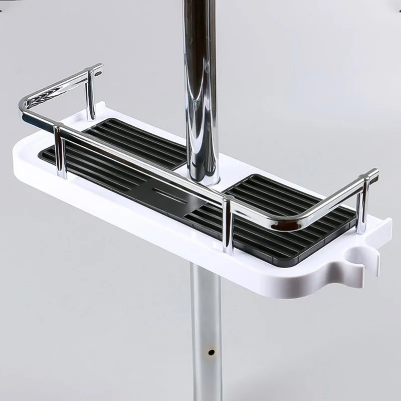 

1Pcs Adjustable Bathroom Pole Caddy Shower Shelf Organizer for Shower Head Shampoo Bathroom Organizer
