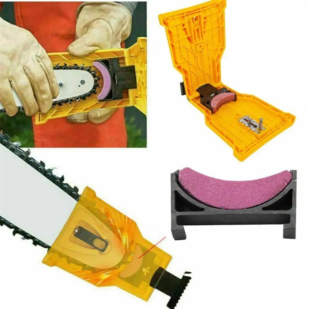 

Grindstones Chain Saw Sharpener Powersharp Bar Saw Chain Grinding Tool