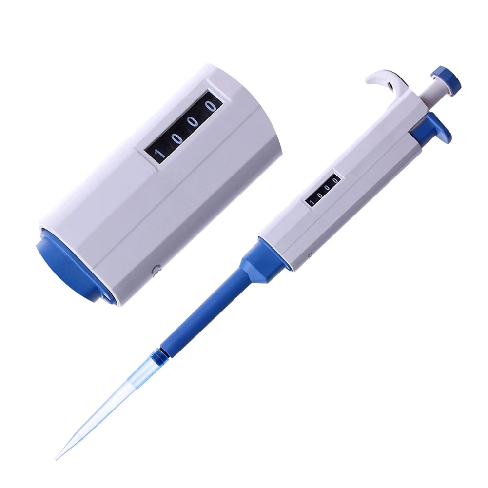 Пипетка одноканальный регулируемый объем микро пипетки лабораторная Передача