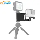 XT-XINTE для GOPRO8 карданный переключатель адаптер алюминиевая пластина для DJI MOZA экшн стабилизатор селфи ручка Спортивный Держатель камеры