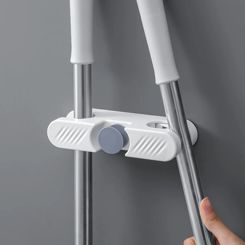 Двойными бортами Швабра подвесной держатель метла вышлите ваш заказ прямо к