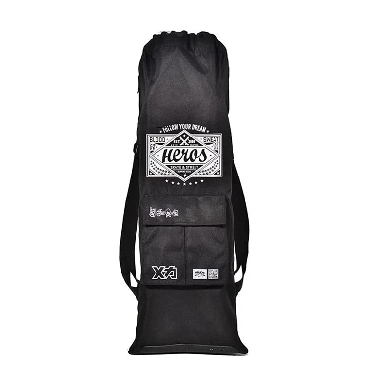 

MACKAR POPULAR SIMPLE Portable Skateboard Backpacks,Skateboards Carry Bag for Travel Outdoor with 2 Adjustable Straps