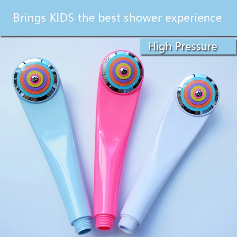 

High Pressure Single Water Super Pressurized Multi-Color Hand-Held Shower Head Bathroom High Temperature Resistant