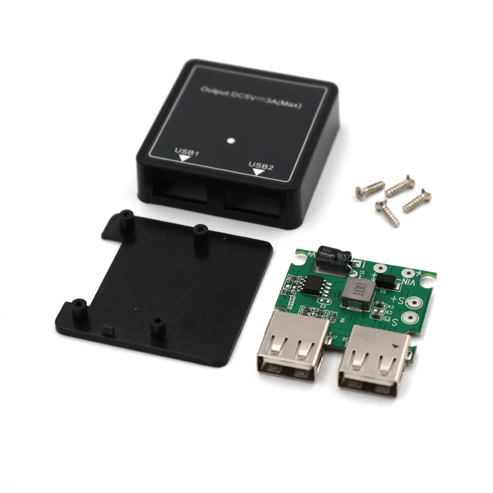 Двойной USB-регулятор зарядного устройства для солнечной панели 5-20 в до 5 В 3 А |