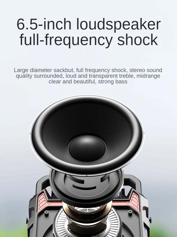 Портативная колонка Sansui D35 с поддержкой Bluetooth и USB-портом | Электроника