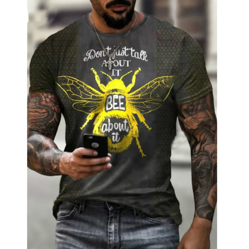 

Crown 3d Printing T-Shirt Men'S Short-Sleeved T-Shirt Fashion Streetwear Personality T-Shirt Top Unisex 2021