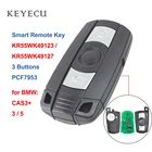 Keyecu KR55WK49127 KR55WK49123 KYDZ дистанционный ключ-брелок от машины 3 кнопки 315315LP433868 МГц PCF7953 чип CAS3 + для BMW 3 5 серии