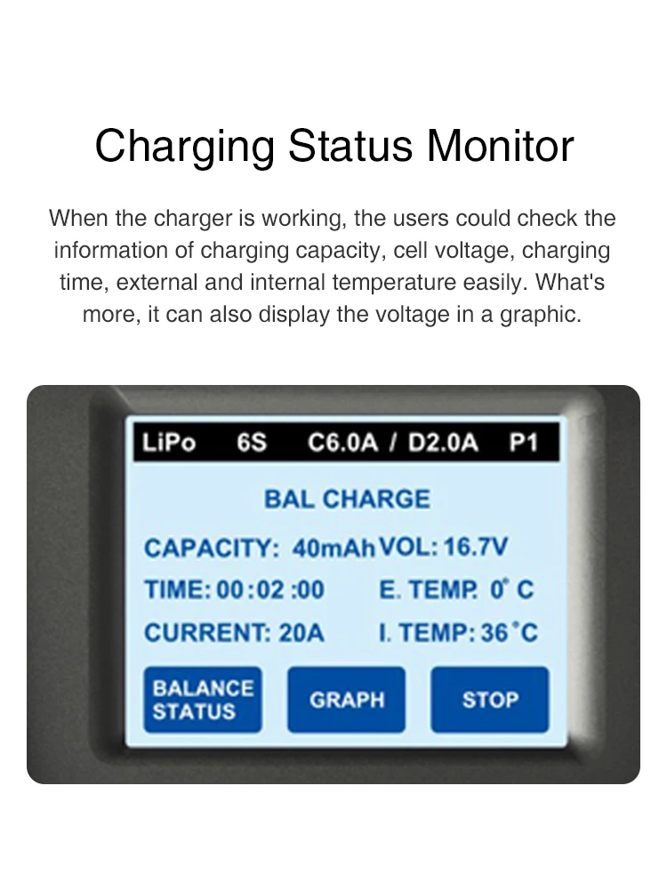 Зарядное устройство Skyrc T6X80 80W 8A AC/DC lcd сенсорный экран профессиональный баланс батареи зарядное устройство СОП зарядное устройство для LiPo/LiFe/литий-ионный аккумулятор
