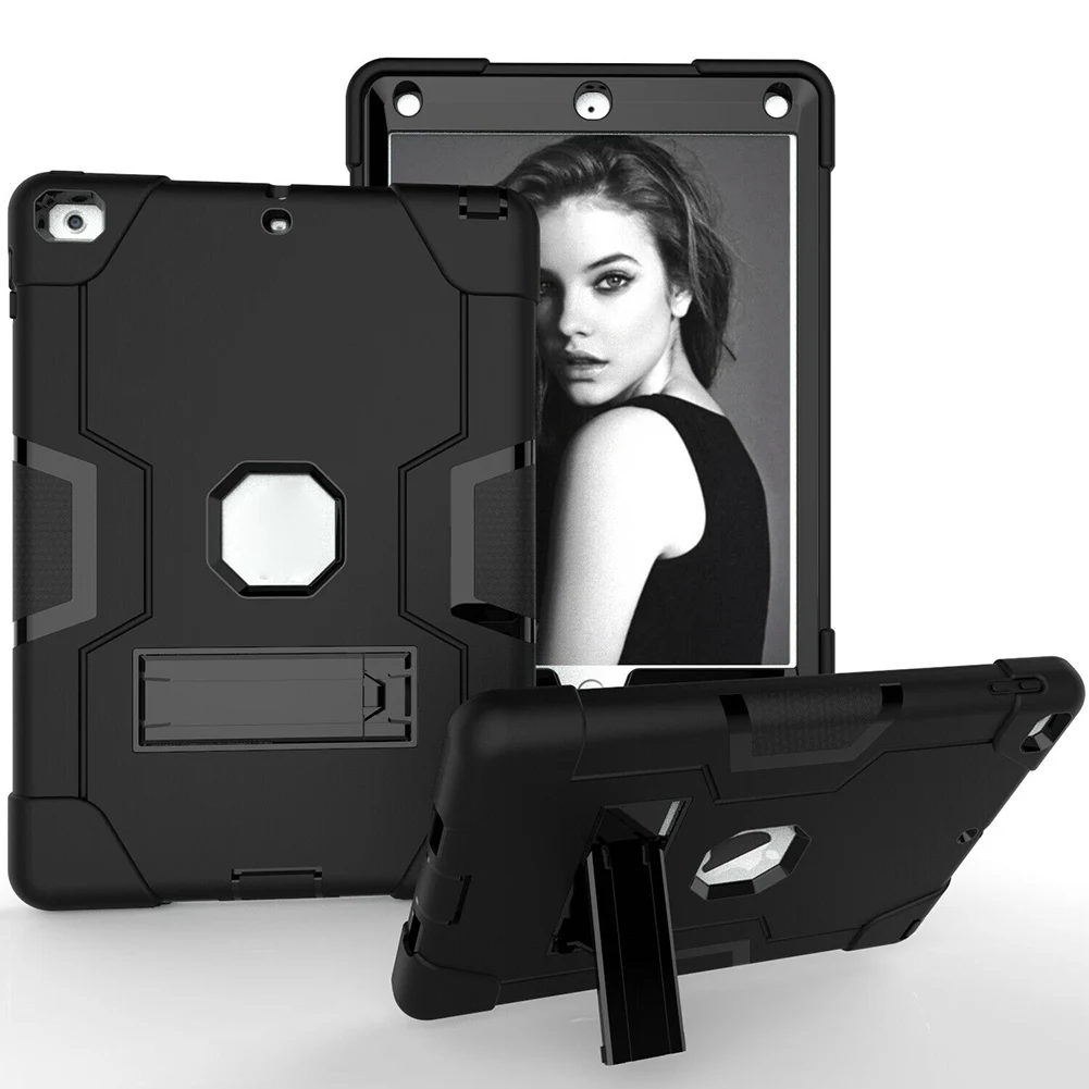 Гибридный резиновый чехол противоударный жесткий защитный для iPad 7 го поколения