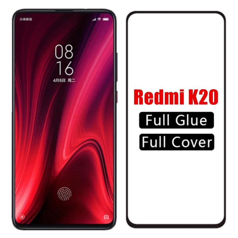 Защитное стекло 9D для смартфона Xiaomi redmi k20 K 20 2 шт. Защита экрана xiomi K20 закаленное с