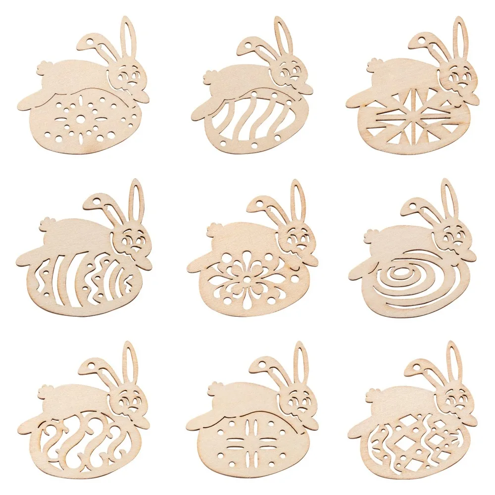 

90 шт., подвески в виде яйца кролика