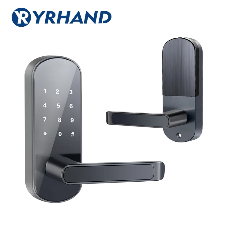 TTlock приложение отпечатков пальцев Умный Замок, wifi приложение Водонепроницаемая Кнопка pincode клавиатура электронный дверной замок, биометрический замок дистанционного управления