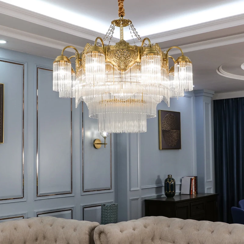Zhongshan guzhen пользовательские мечети lampadario лобби лампа Вилла Часовня медная латунь
