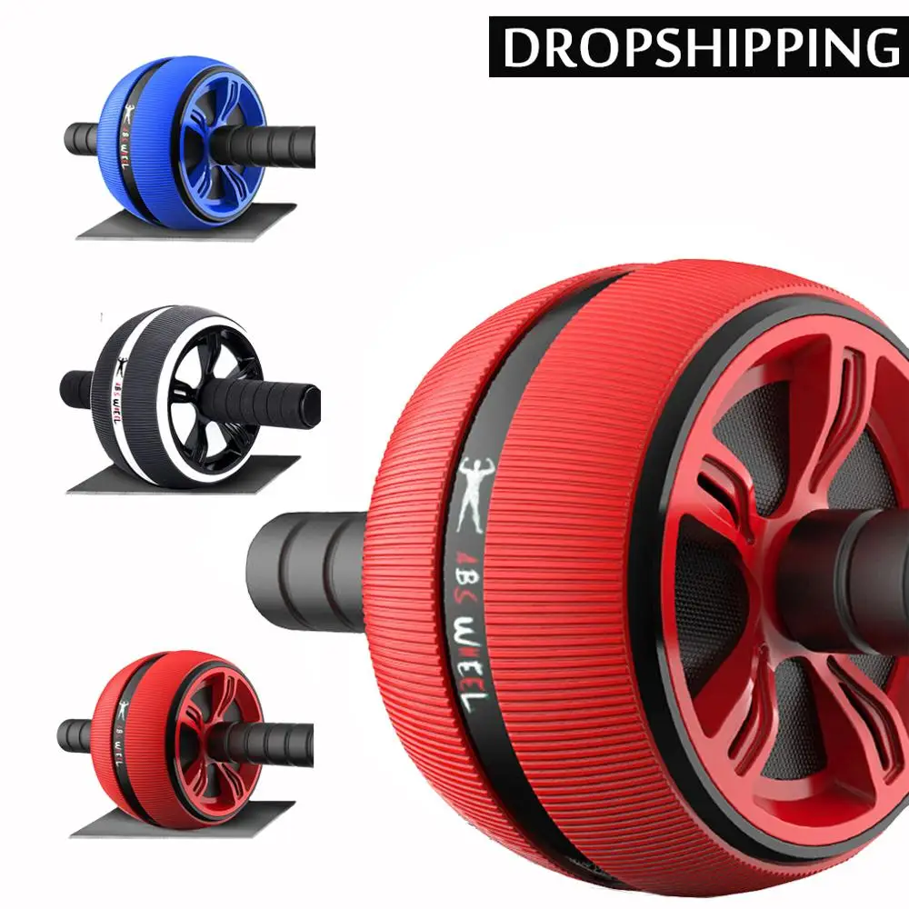 ABS ролик для брюшного пресса Упражнения Колесо Фитнес оборудование немой рук