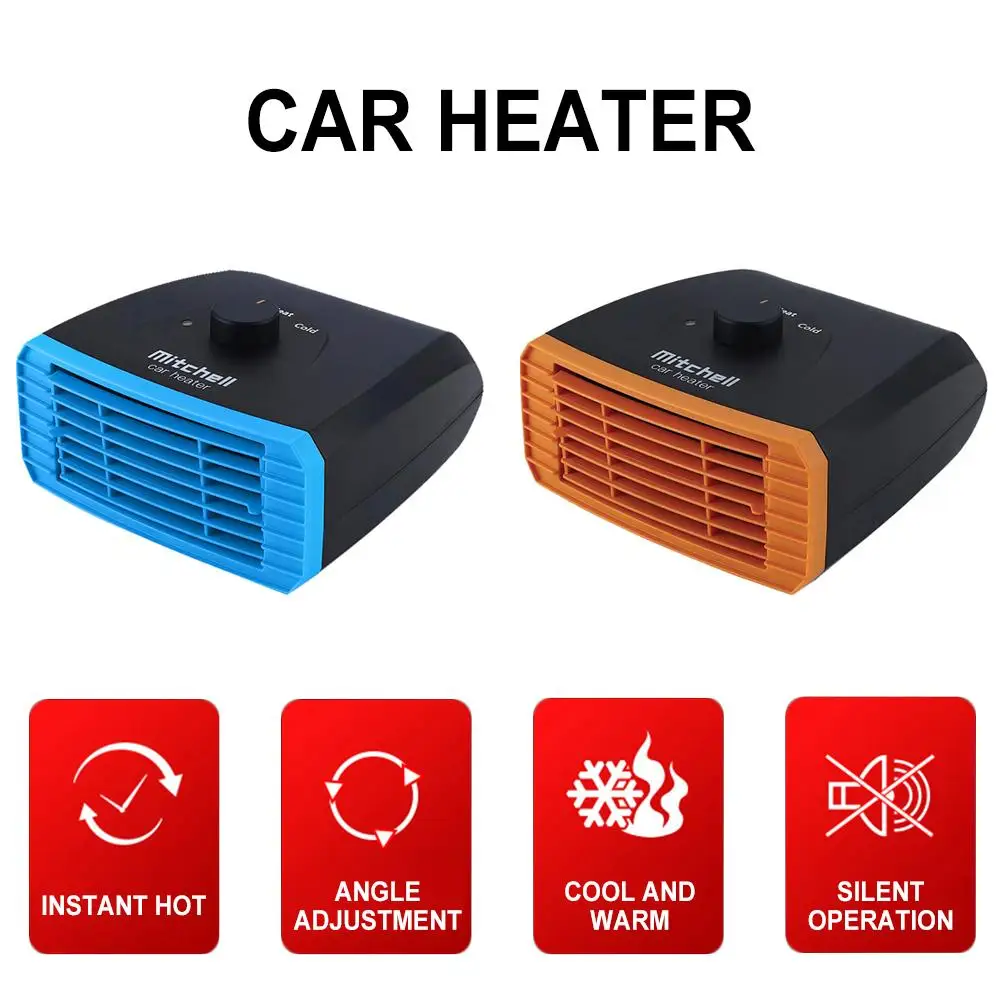 12 V-24 V Портативный автомобильный нагреватель быстрый нагрев Предотвращение