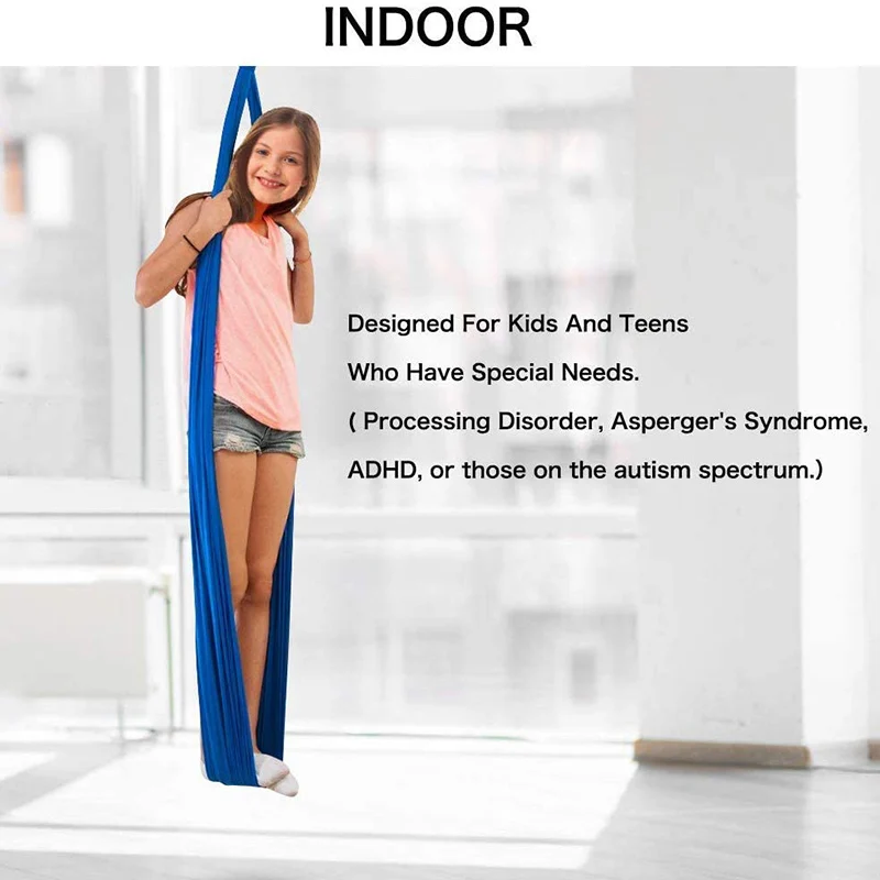 

Indoor Hanging Hammock Therapy Swing Hammock Chair for Kids with Special Needs