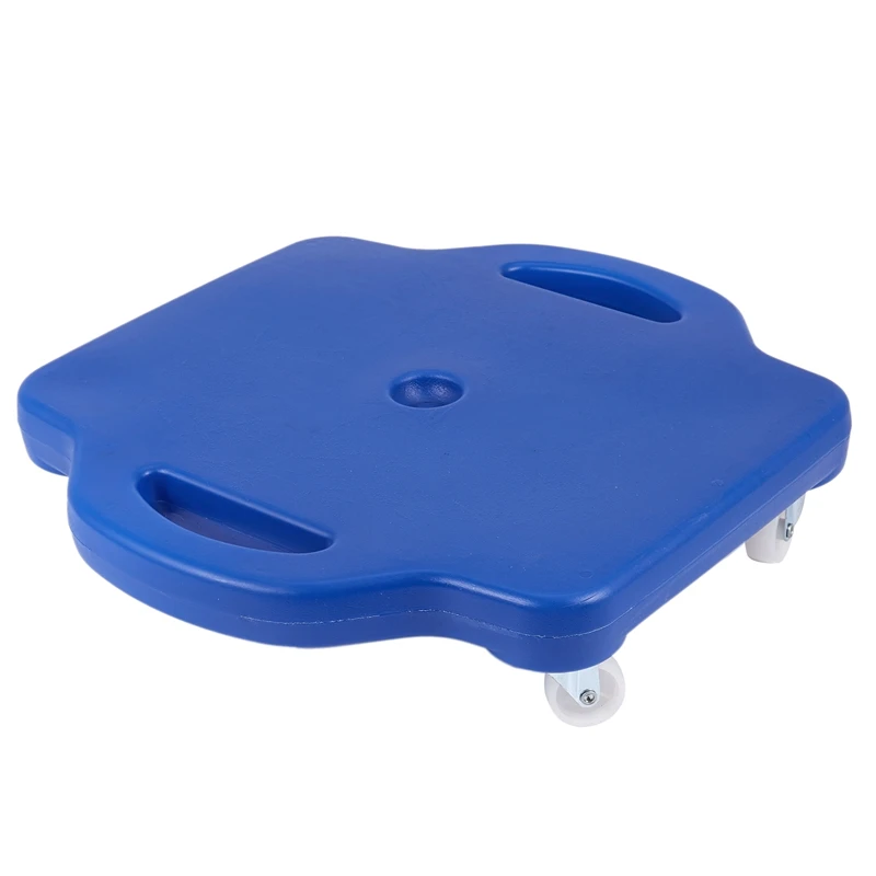 

Children's Sports Toy Plastic Scooter Board, Contoured Handle, Blue