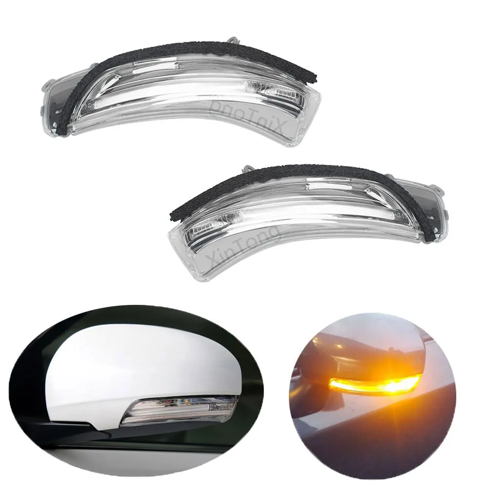 LED Side Rear View Mirror Turn Signal Light for TOYOTA CAMRY WISH PRIUS AVALON REIZ MARK X CROWN Rearview Mirror Lamp