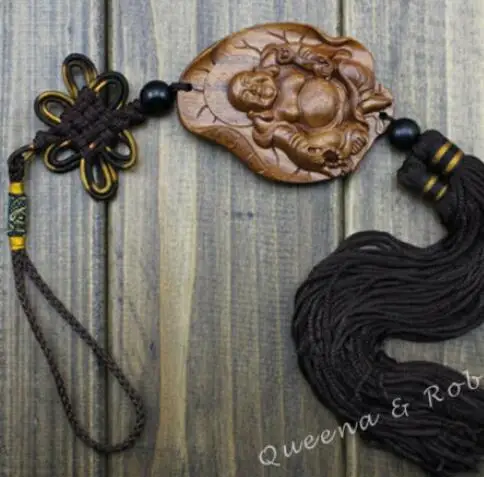 Подвеска для автомобиля с изображением китайских листьев лотоса | Дом и сад