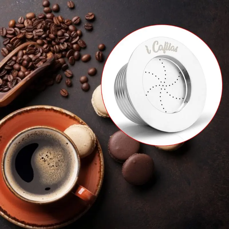 Кофейные фильтры из нержавеющей стали многоразовые капсульные капсулы для Lavazza