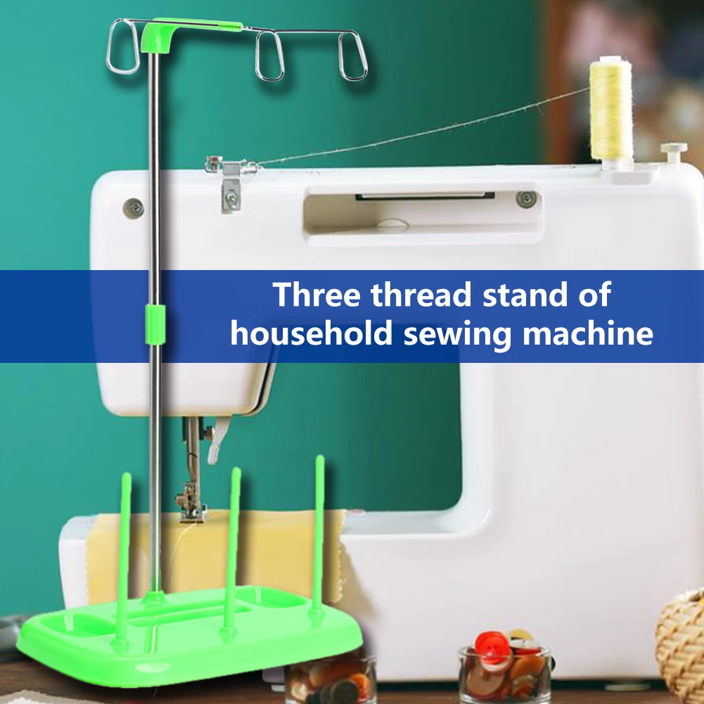 Space-saving Thread Holder Stand Embroidery Wire Rack Stitch Easily Handle Machine for Home Mother Wife Quilting Supplies | Дом и сад