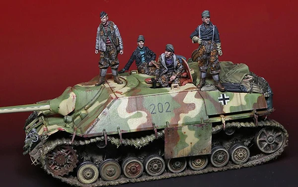 1/35 танкеров с аксессуарами для сумок (без резервуара) набор сборки фигурок из