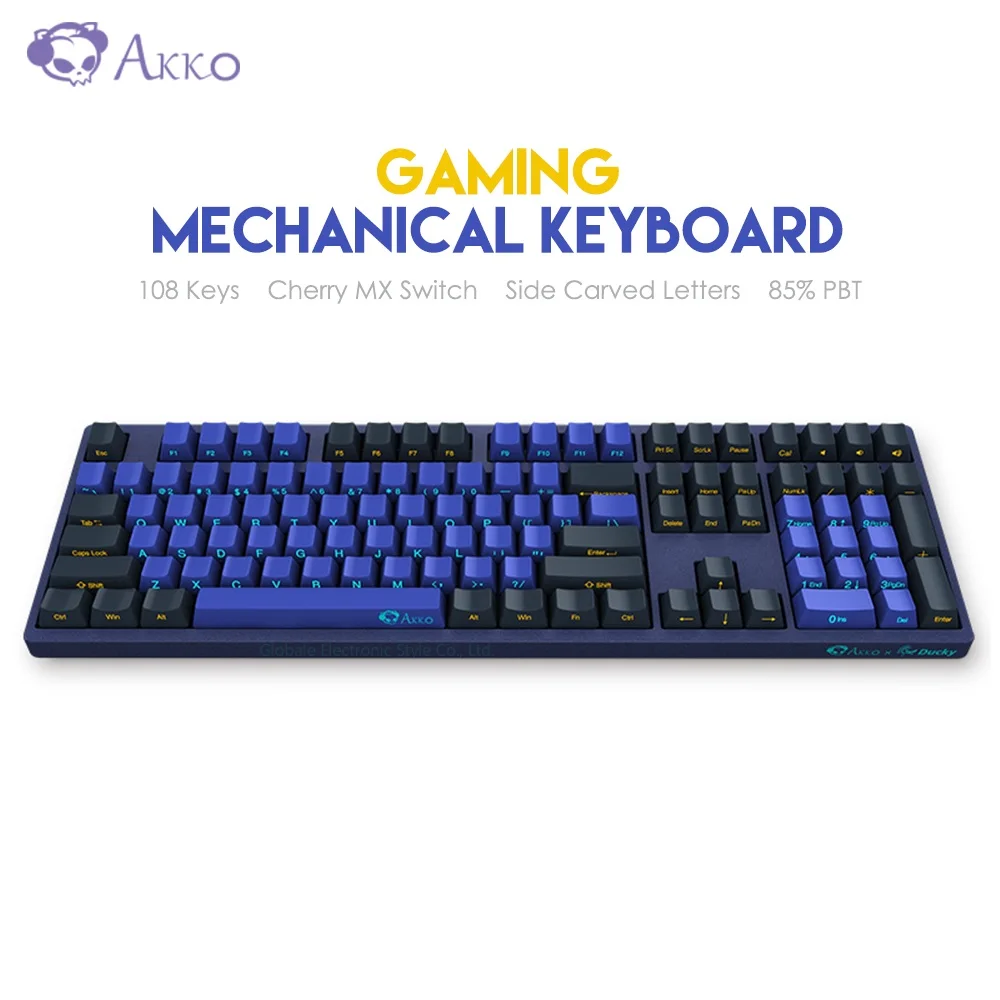 AKKO 3108SP Horizon Skyline механическая клавиатура 87 клавиш 108 Cherry MX Переключатель боковая