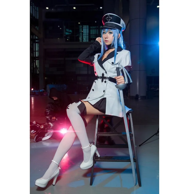 Костюм для косплея эдесе эсдес из аниме акиме униформа комплект пальто шапки