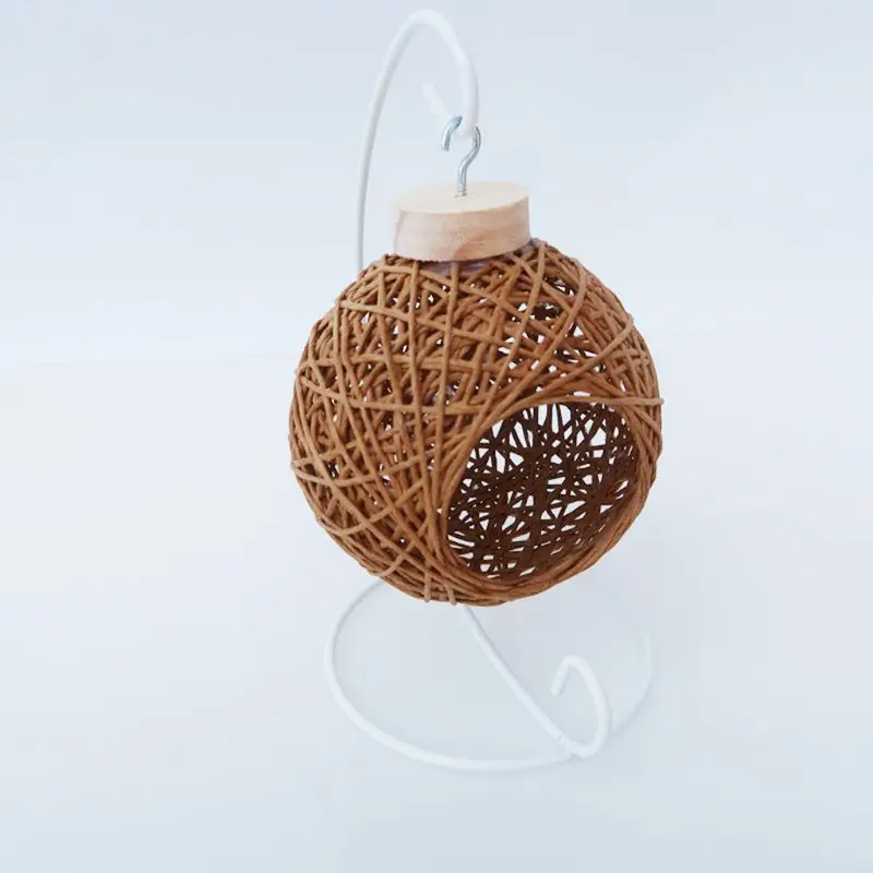 Подвеска для хомяка колыбели клетка птиц дом гамак изготовленный из Ротанговой