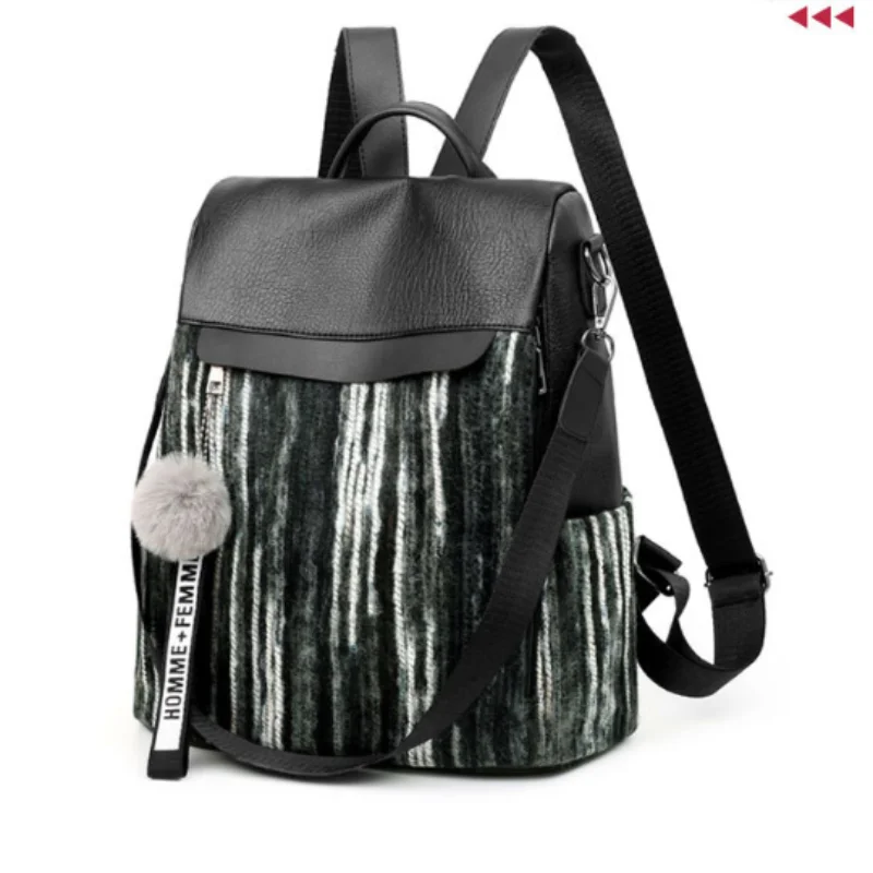 

Women Casual Backpack Anti Theft PU Leather Vintage Mochila School Large Capacity Bags High Quality Clearance
