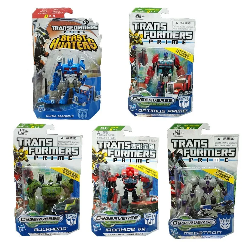 

Transformers Prime Cyberverse Genuine Robot Car Autobots Toy Megatron Bulkhead Ultra Magnus Optimus Ironhide Action Figure