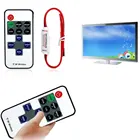 12 В радиочастотная Светодиодная лента, миниатюрный беспроводной переключатель, контроллер, светорегулятор с дистанционным управлением, миниатюрный линейный светодиодный светильник, регулятор светильник Диммер