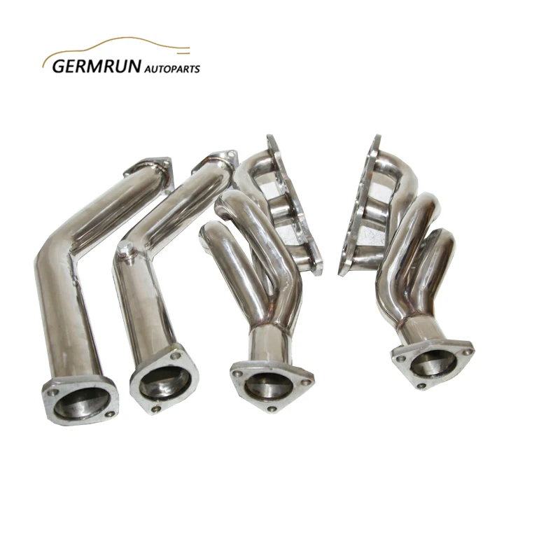 STAINLESS HEADER MANIFOLD+DOWNPIPE EXHAUST For Nissan 370z Infiniti G37