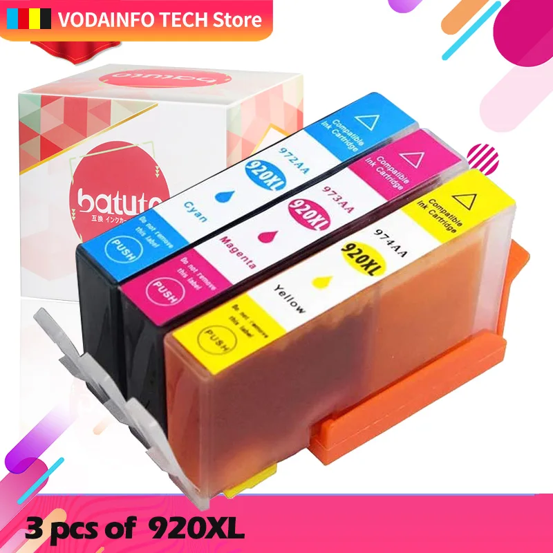 Совместимый чернильный картридж 920XL для HP 920 hp принтера Officejet 6000 6500 6500A 7000 7500 7500A с