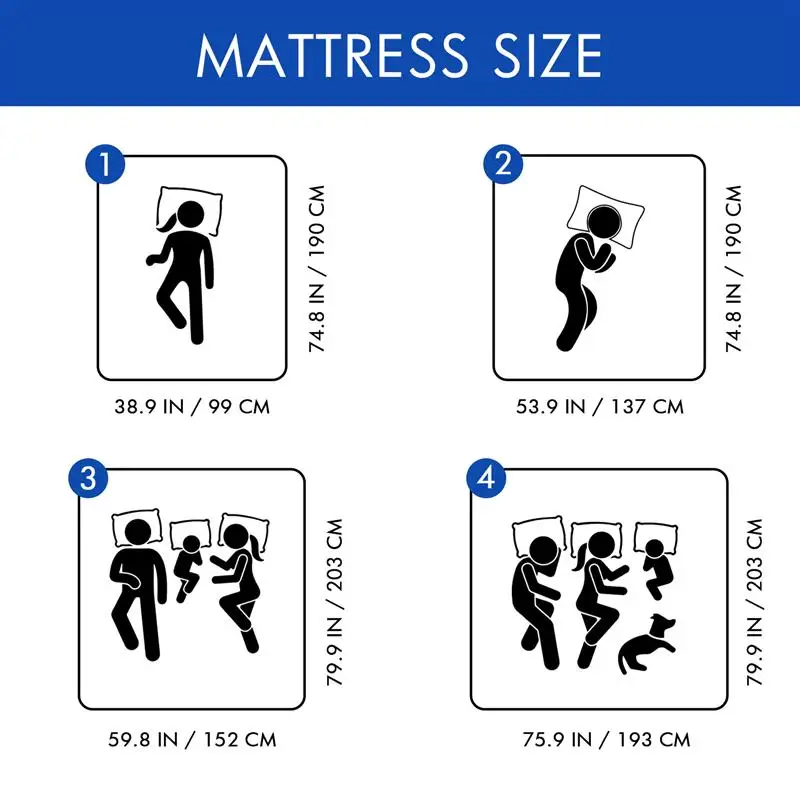 

25cm Thickness Gel Memory Foam Mattress Topper High Density Foam Bed Sleeping Cushion Flame Retardant Mattress Bedroom Pad