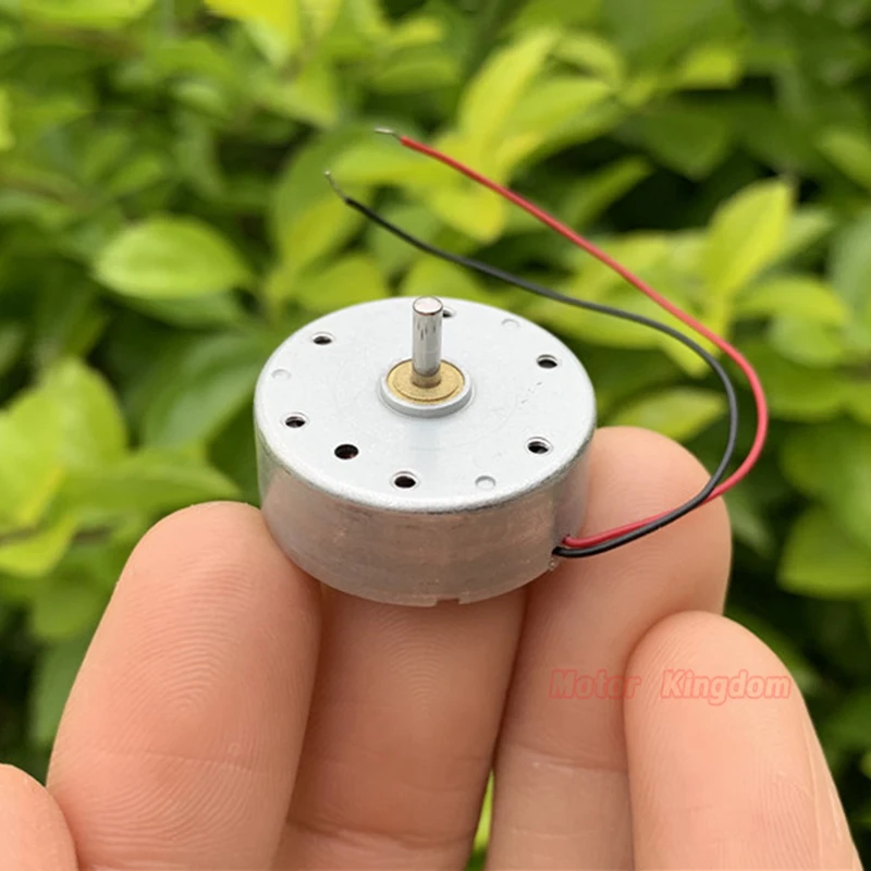 RF 400CA 24 мм круглый ультратонкий двигатель постоянного тока 1 6 в 9350 об/мин щетка из