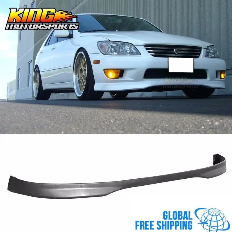 Подходит для 01 05 LEXUS IS300 переднего бампера спойлер BODYKIT TYPE R PP GLOBAL Бесплатная