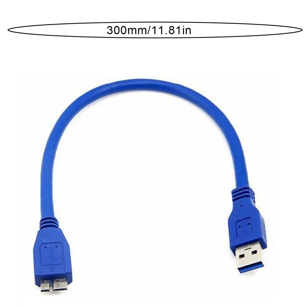

Usb 3.0 Computer Data Cable Micro-B High-speed Mobile Hard Disk Cable Printing Line Computer Accessories